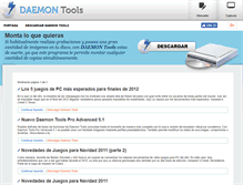 Tablet Screenshot of daemontools.es